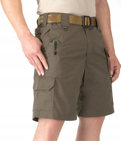 Shorta 5.11 Taclite Pro Ripstop për meshkuj, masa 38, 35% pambuk 65% poliester, ngjyra Tundra