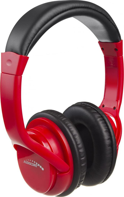 Kufje Audiocore AC720R, të kuqe