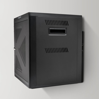Mbajtëse muri Kensington K64428WW për dollapin Universal Charge Sync, metalike, e zezë