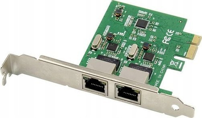 Kartë rrjeti Microconnect MC-PCIE-712, PCI-E X1, 2x RJ45 Gigabit, e brendshme