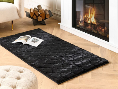 Tapet dekorativ GHARO Faux Fur, 80 x 150 cm, i zi