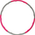 Rreth fitnesi Master Slimming Hula Hoop, 95 cm, 1.2 kg, rozë-gri