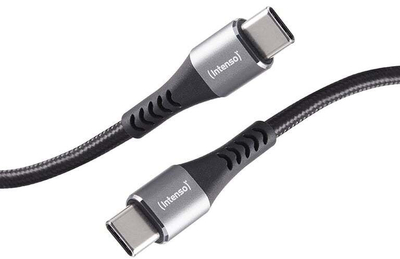 Kабел USB C Intenso C315C, 1.5 m, 60 W, црн