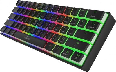 Tastierë Genesis Thor 660 RGB Gateron Red, e zezë