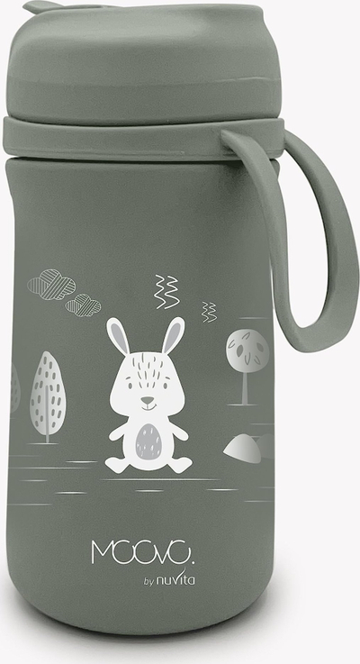 Shishe termike për kalamaj Nuvita KiddieKit, 350 ml, me gryke të butë, blu