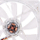 Ftohës Thermaltake Pure LED, 120 mm, i kuq