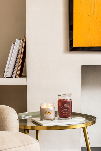 Qiri aromatik Yankee Candle Signature Autumn Daydream, 567g, i madh, shumëngjyrësh