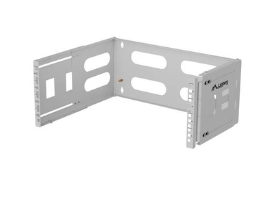 Mbajtës muri rack 19" Lanberg UCHWYT ŚCIENNY, 4U, 497x400/240 mm, gri