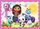 Puzzle për kalamaj Trefl 4in1 Gabby’s Dollhouse, set me 4 puzzle, shumëngjyrësh