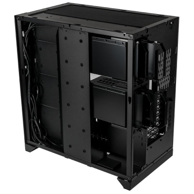 Kutia PC Lian Li O11 Dynamic XL ROG, E-ATX, xham i kalitur, e zezë