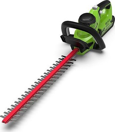 Gërshërë elektrike për krasitje Cordless Greenworks G40HT61, të gjelbra/kuqe
