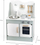 Kuzhinë lodër druri PolarB Kitchen Viga Toys, me aksesorë, mente