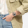 Orë dore për femra SWATCH SUOZ350, e hirtë
