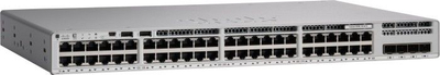 Switç rrjeti Cisco Catalyst C9200L-48P-4G-A, 48 porta PoE+, 4x 1G uplink, gri