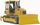 Traktor lodër Bruder Professional Series CAT Track-Type (02443), shumëngjyrësh