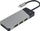 Adapter USB C Green Cell Connect, Hub 3x USB 3.1, HDMI 4K 60Hz, gri