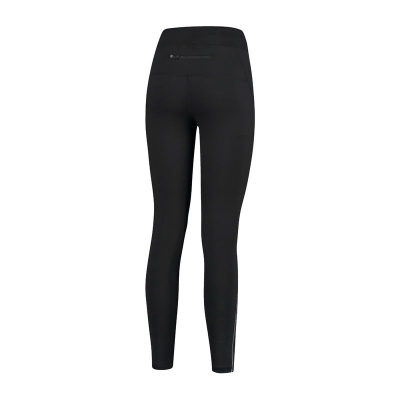 Leggins për femra Rogelli Core, pëlhurë elastike, xhep me zinxhir, të zeza