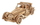 Puzzle druri 3D UGEARS Sports Car Rapid Mouse, model veture sportive, sistem me dy motorë, ngjyrë druri natyrale