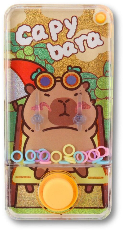 Игра со вода Capybara Rings, 12.5 cm, мешавина на бои