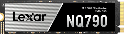 SSD i brendshëm Lexar NQ790, 2TB, M.2 NVMe PCIe 4.0, i zi