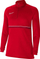 Bluzë sportive Nike Dri-FIT Academy W CV2653-657, për goca, me zinxhir 1/4, e kuqe
