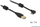 Kabllo USB DeLOCK 83250, USB 2.0 A me Micro USB B, 1 m, i zi