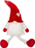Figurë dekorative pelushi FÉÉRIC Scandinavian Santa, 64 cm, kuqe e bardhë