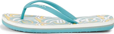 Sandale flip-flop për kalamajt ONeill Profile Graphic Jr, taban polietileni, rripa TPU, blu