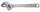 Çelës i rregullueshëm Top Tools Swedish 35D115, 375mm, me dorezë çeliku