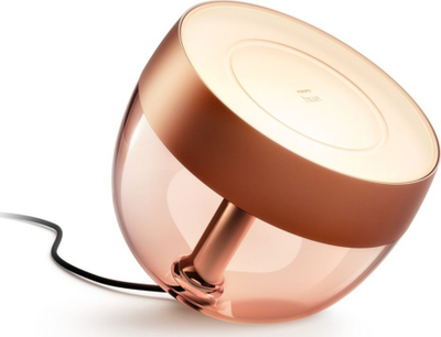Llambë tavoline prej bakri Philips Hue Iris