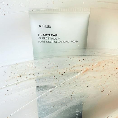 Shkumë pastruese për fytyrë Anua Heartleaf Quercetinol Pore Deep [2024 Version], 150 ml