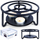 Ngrohës për qiri Heat Candle Heater, bazë metalike, për çajnikë dhe fondue, argjendtë