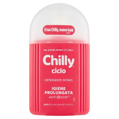 Xhel intim Chilly Ciclo, 200ml, pH 3.5, për ditët e menstruacioneve