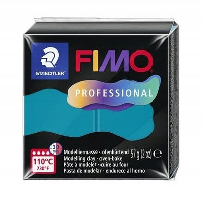 Моделирна глина FIMO Professional, 57g, печење во рерна, петрол