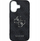Mbulesë mbrojtëse Guess Hardcase Big 4G Logo Classic, për iPhone 17, TPU dhe lëkurë eko, e zezë