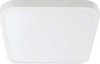 Plafonierë LED V-TAC Square, 18W, me sensor lëvizje me mikrovalë, dritë e bardhë 4000K IP44