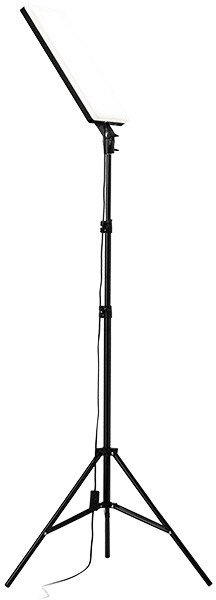 Llambë paneli TRACER Lumi PRO, me tripod 180 cm, me telekomandë, e bardhë