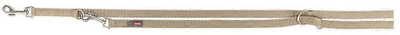 Set qafore dhe litar Trixie Premium, i rregullueshëm, 200x2.5 cm, ngjyrë rërë