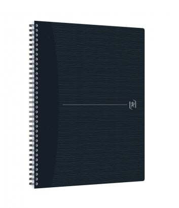 Bllok me spirale Oxford Spiral Book Origins, A4, me vija, i zi