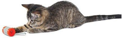 Lodër për mace Petstages ORKAkat Spool me litar e catnip, portokalli
