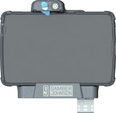 Dock stacion tablet Gamber-Johnson 7160-1807-04, për Zebra ET4X, 2x USB, gri