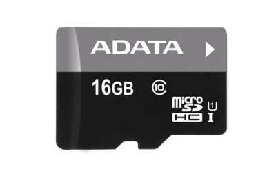 Kartë e memories ADATA Premier, MicroSDHC, 16 GB, Class 10 + përshtatës SD
