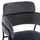 Stol velvet + metal 54×58×95 cm (HM8735.01), gri