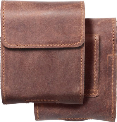 Këllëf brezi Royal Crazy Horse Size V, për telefona 7.5 × 8 × 1.5 cm, lëkurë, kafe