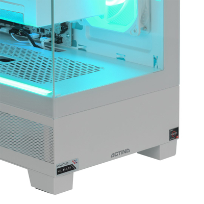 Kompjuter Actina, AMD Ryzen 7 7800X3D, 32GB DDR5, 1TB SSD, RTX 4080 SUPER, i bardhë