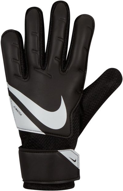 Doreza portieri Nike Youth Jr. Goalkeeper Match, për fëmijë, e zezë e bardhë