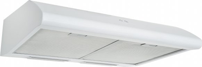 Aspirator nën dollap Silverline Mira, për sistem qendror, me LED, i bardhë