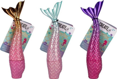 Lip gloss për fëmijë Canenco Create It Mermaid, me shkëlqim, shumëngjyrësh