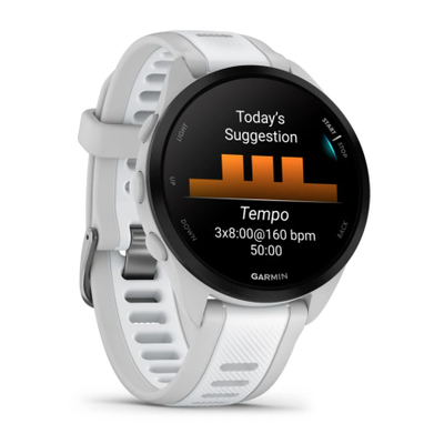 Ora smartwatch Garmin Forerunner 165, 1.2", GPS, gri