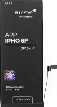Bateri telefon Blue Star HQ për iPhone 6 Plus, 2915 mAh, polimer, e zezë